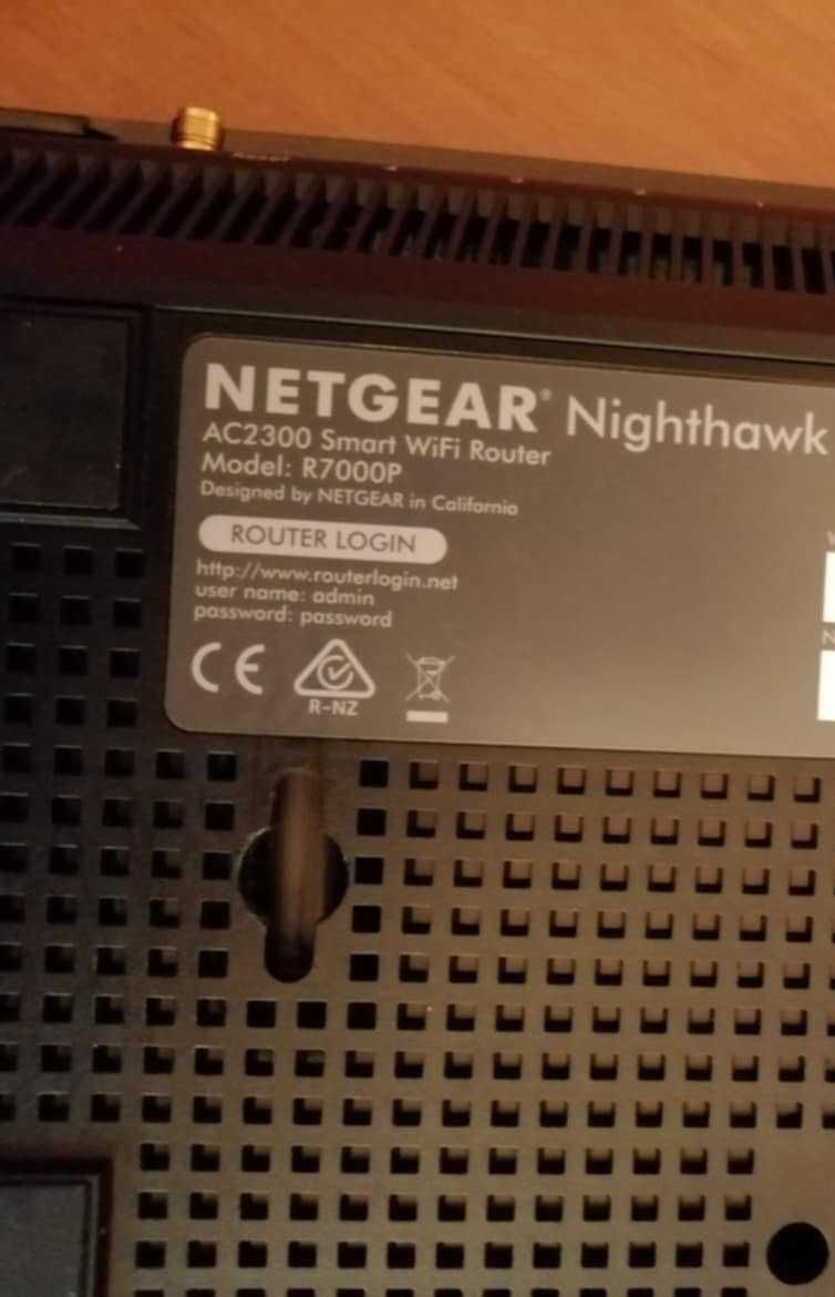 do 2,2 Gb / s Ruter Netgear AC2300 Nighthawk R7000P