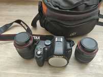 Sprzedam Pentax k50 z dwoma obiektywami