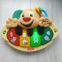 Fisher-price піаніно розумного цуценя, розвиваюча іграшка