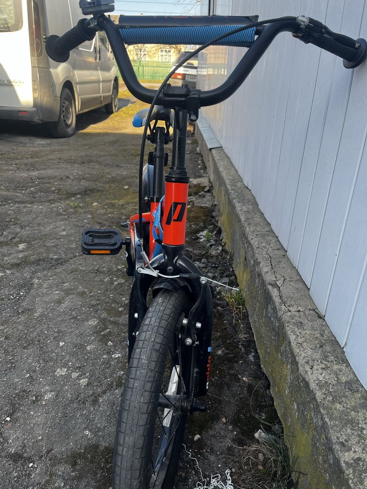 Велосипед 16" Pride TIGER 2018 помаранчевий