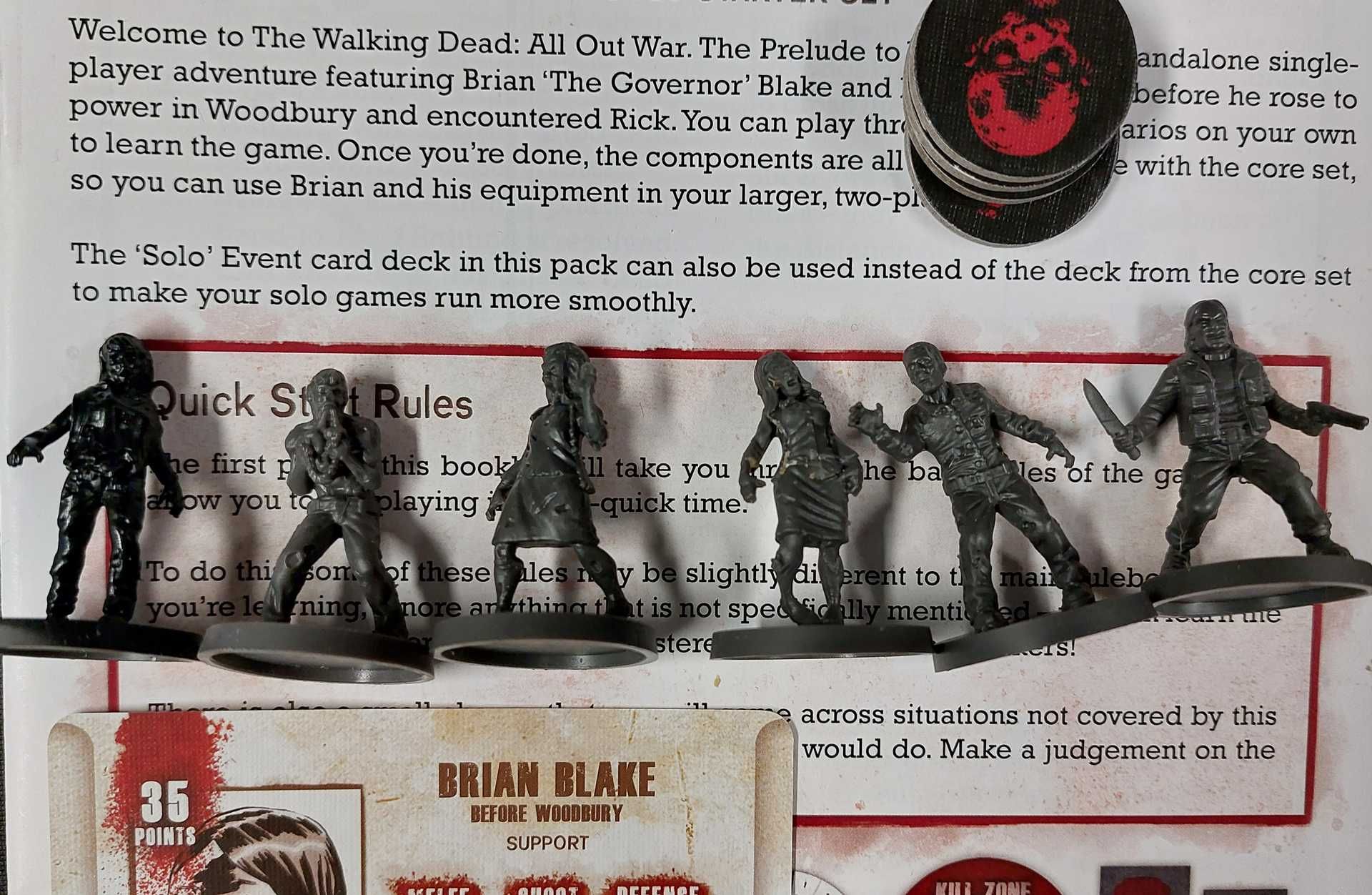 The Walking Dead: All Out War Core Set z dodatkami