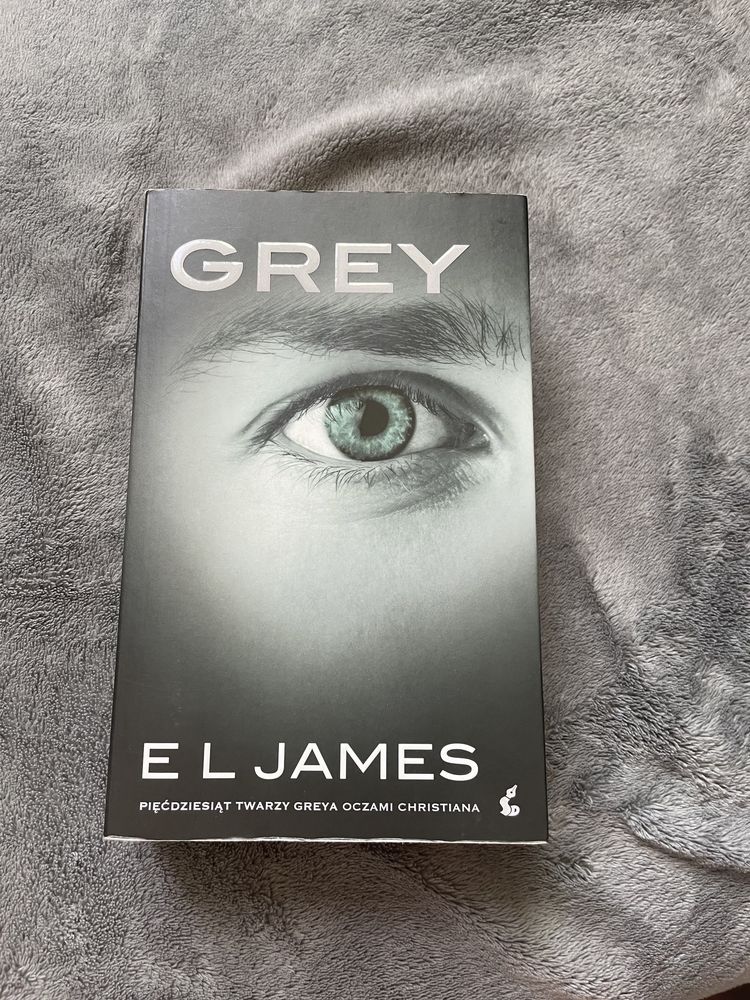 GREY El James książka 50 twarzy greya