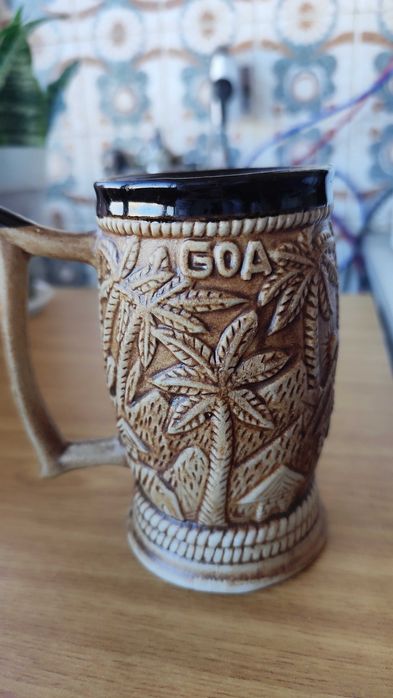 Caneca de Cerâmica para beber cerveja Goa