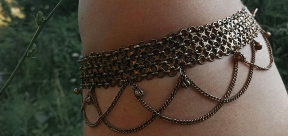 łańcuch pas do tańca biżuteria do ciała