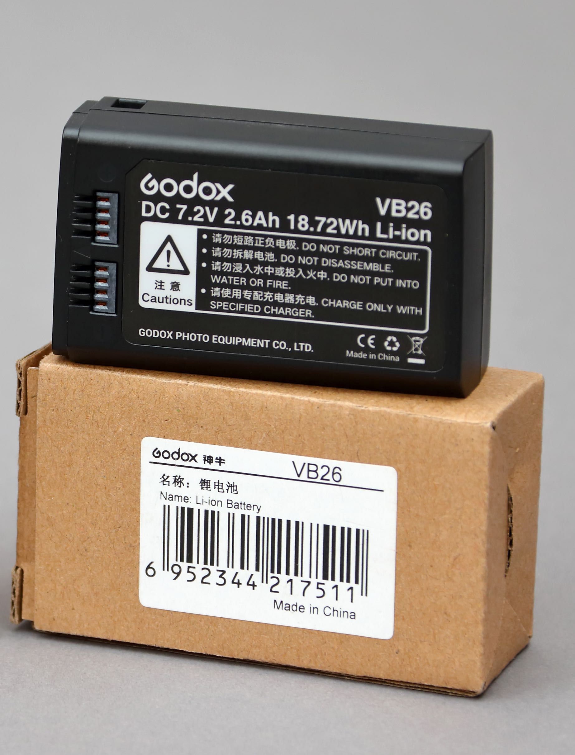 Flash Godox V 1 C +  Bat. extra