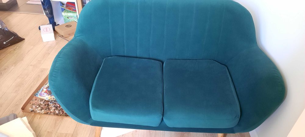 Odnowiona kanapa prl