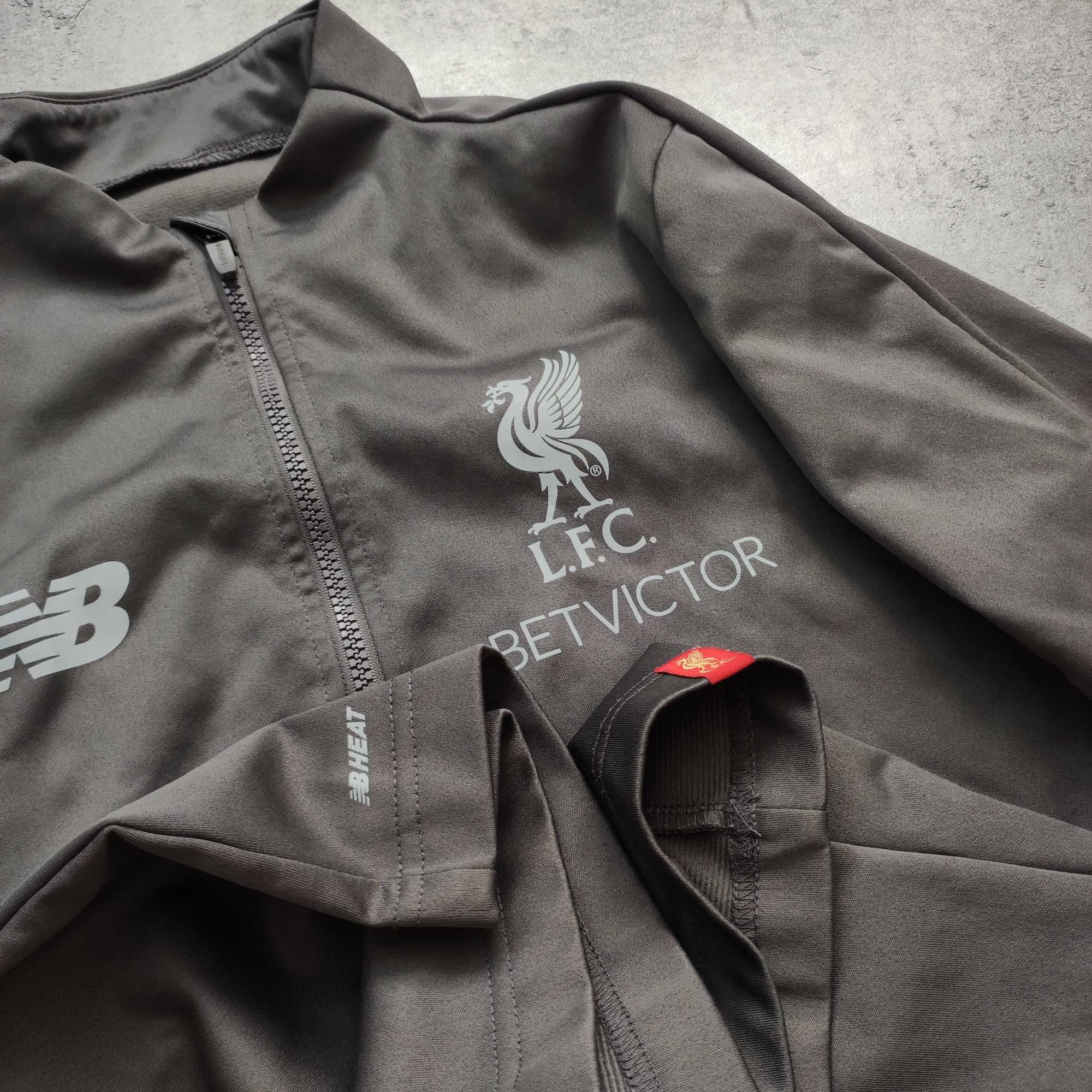 MĘSKA bluza Rozpinana PREMIUM New Balance Piłka Nożna Liverpool FC