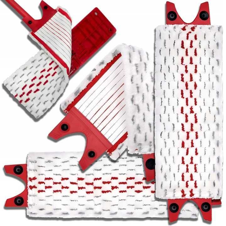 3x Nakładka Wkład Mopa Vileda Ultramax Płaskiego Końcówka Mikrofibra