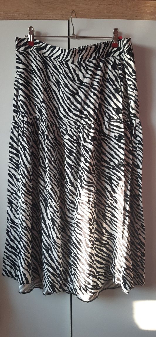 Spódnica długa zebra George roz.40