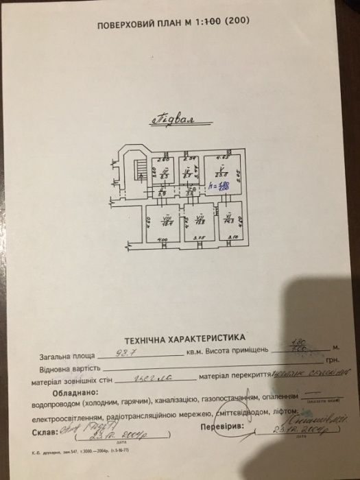 Нерухомість 204 кв.м. Ближній центр. ТЕРМІНОВО.