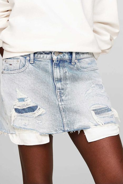 Блакитна джинсова спідниця Tommy Jeans (нова)