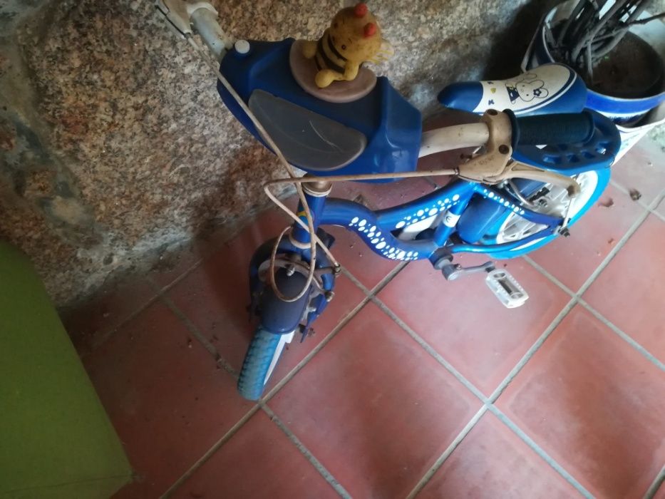 Bicicleta criança R16 azul