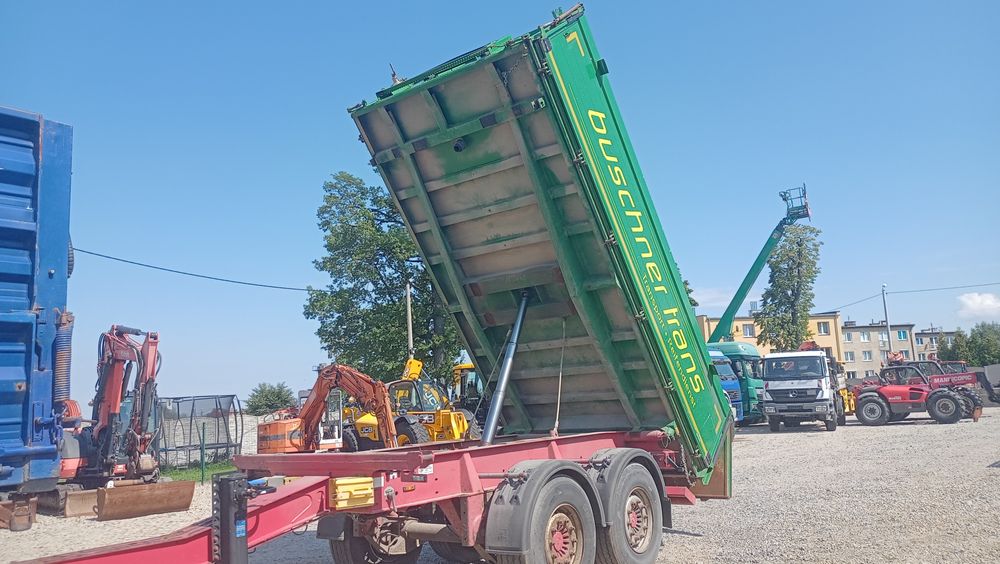 Przyczepa tandem wywrotka Kempf 2014 kiper trzy strony lekka Miller