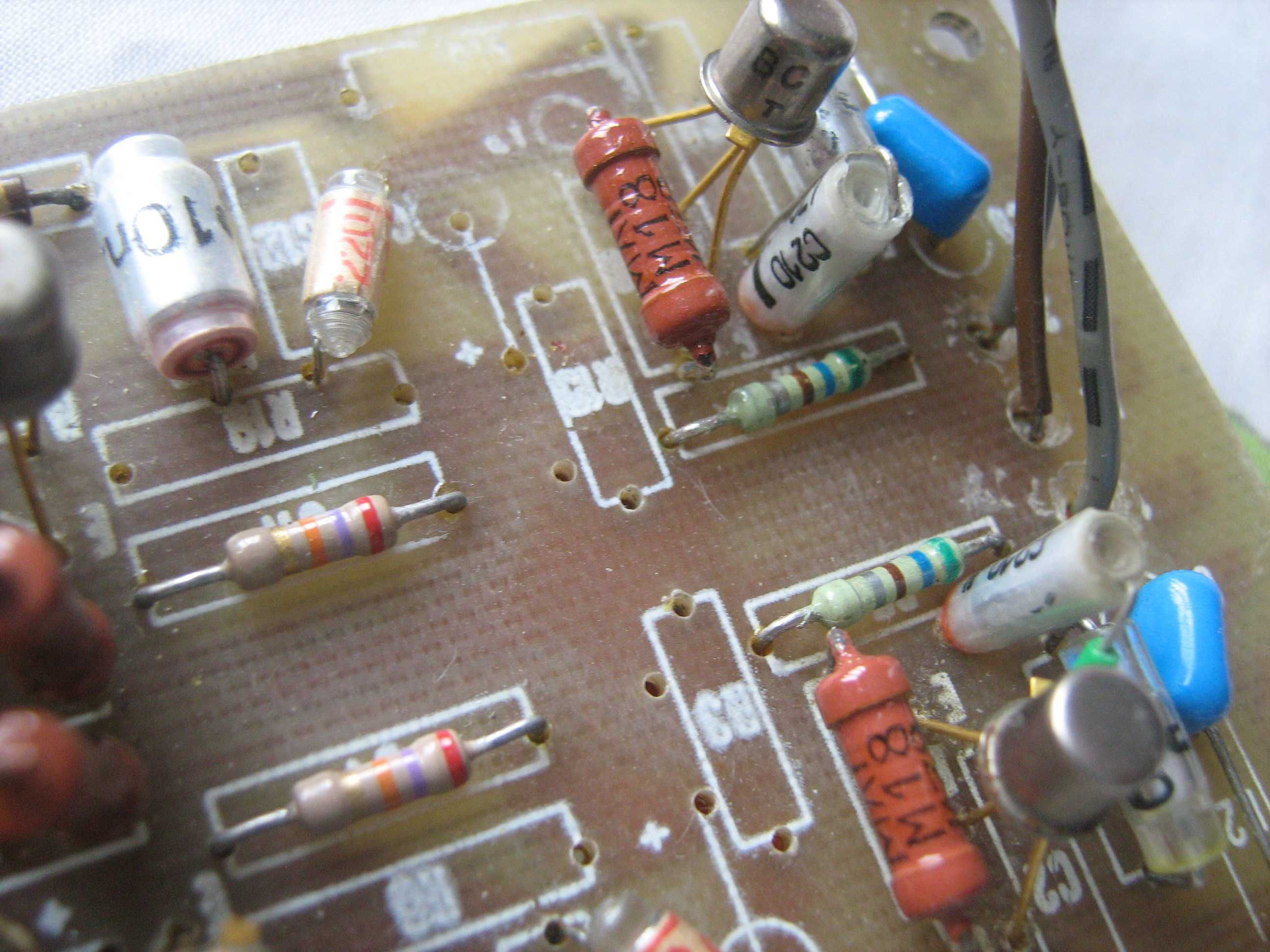 фонокорректор в сборе на транзисторах BC109C