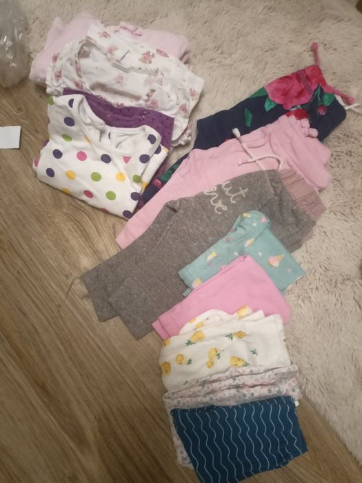 Ubrania dla dziewczynki 56-68 paka paczka ubrań