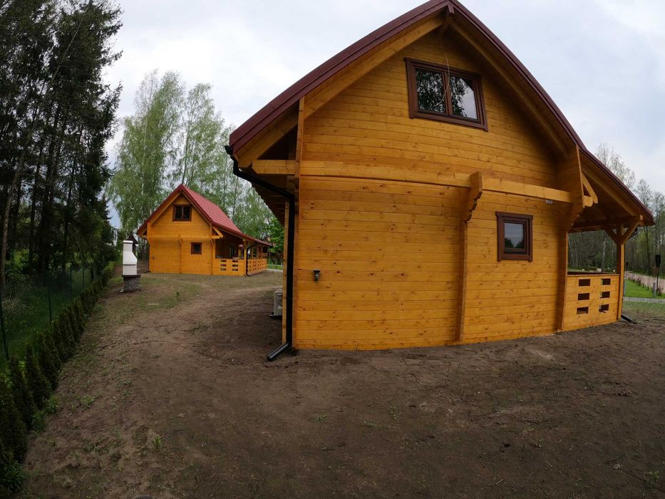 DREWNIANY DOMEK Letniskowy Całoroczny ALICJA II 62 + 35 M2