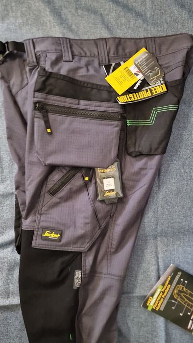 Snickers 6923 flexiwork spodnie robocze dla posackarzy rozmiar 108(54)
