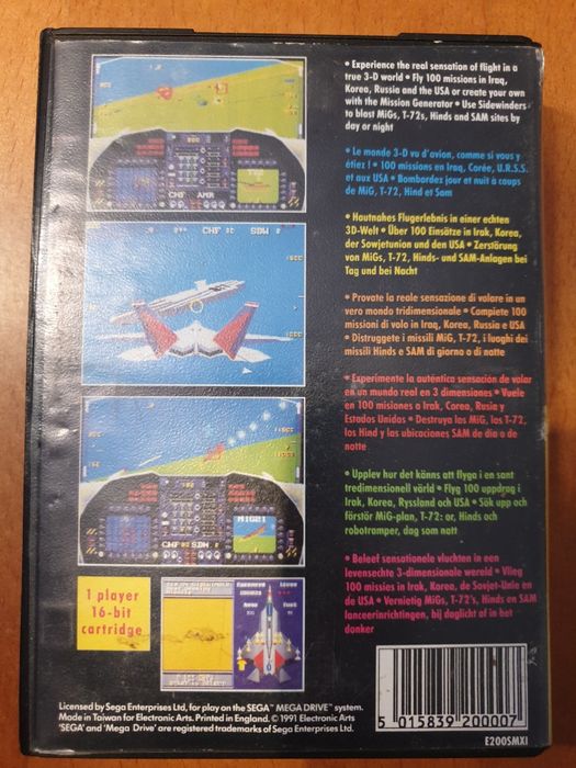 F22 Interceptor Sega Mega Drive