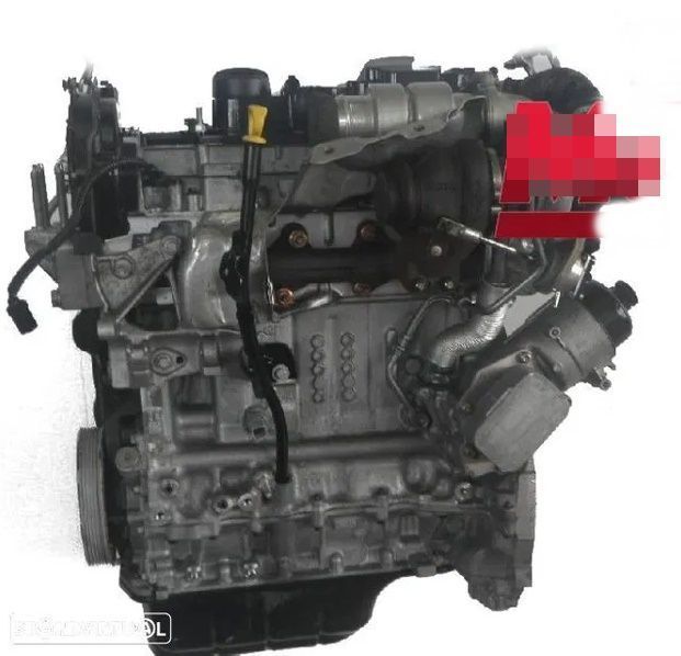 Motor FORD FIESTA 1.6 TDCI 95Cv de 2008 a 2013 Ref: TZJA