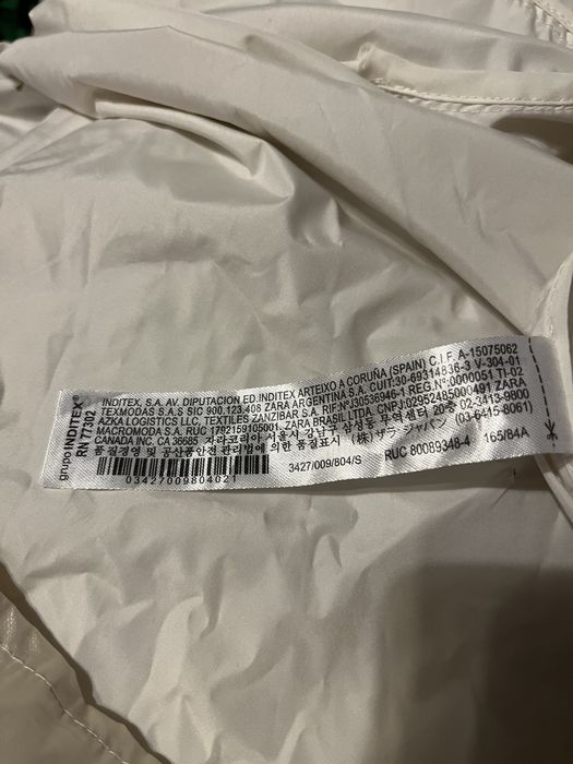 Вітровка-дощовик  жіноча від виробника ZARA