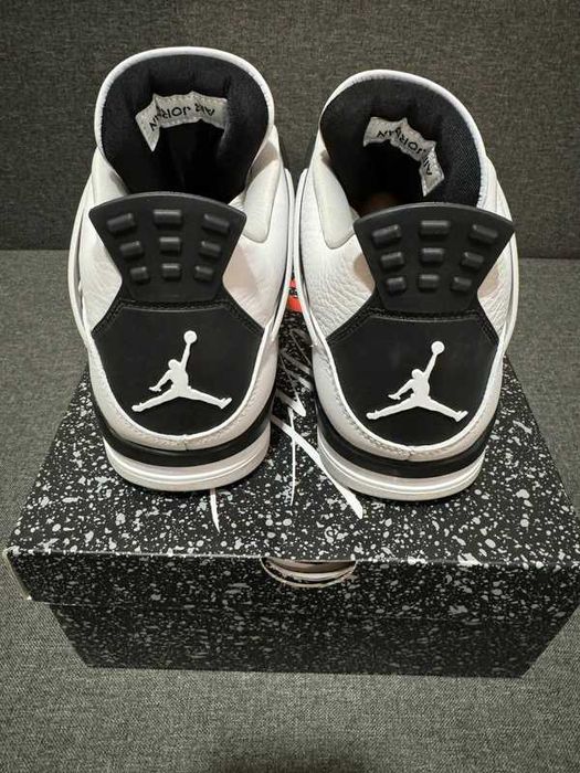 "Buty Trampki" NikeAir_Jordan_4_Retro_Military_Black R.39