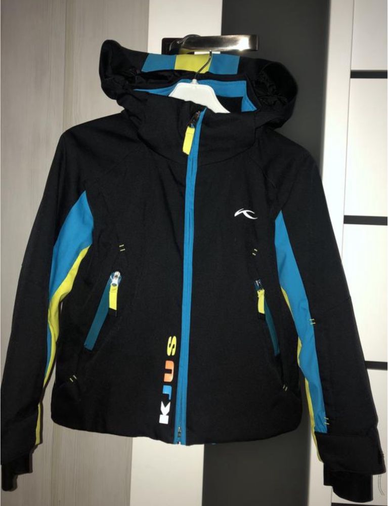 Лижна Зимова куртка Kjus junior line зимняя курточка хлопчику