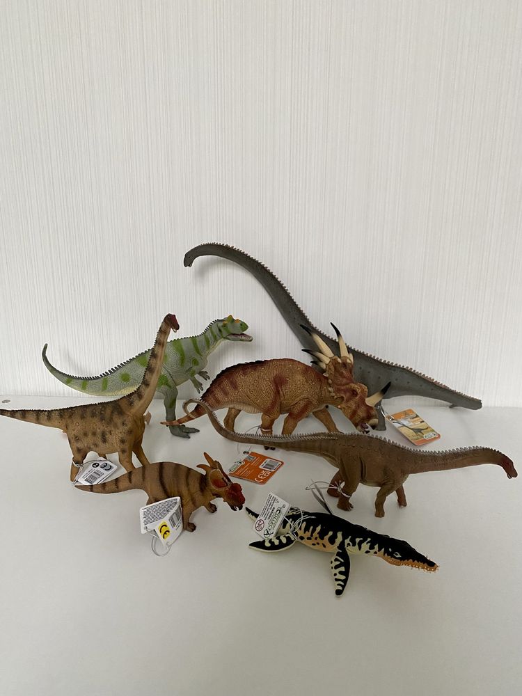 Доисторические животные, динозавры, дерево CollectA, Safari, Schleich