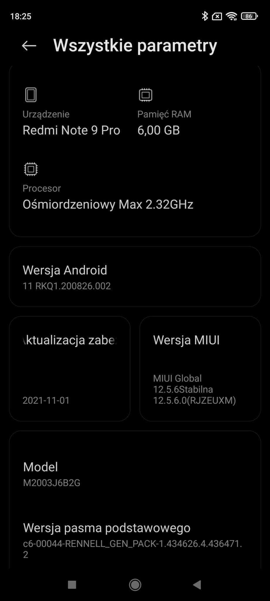 Smartfon Redmi Note 9 Pro