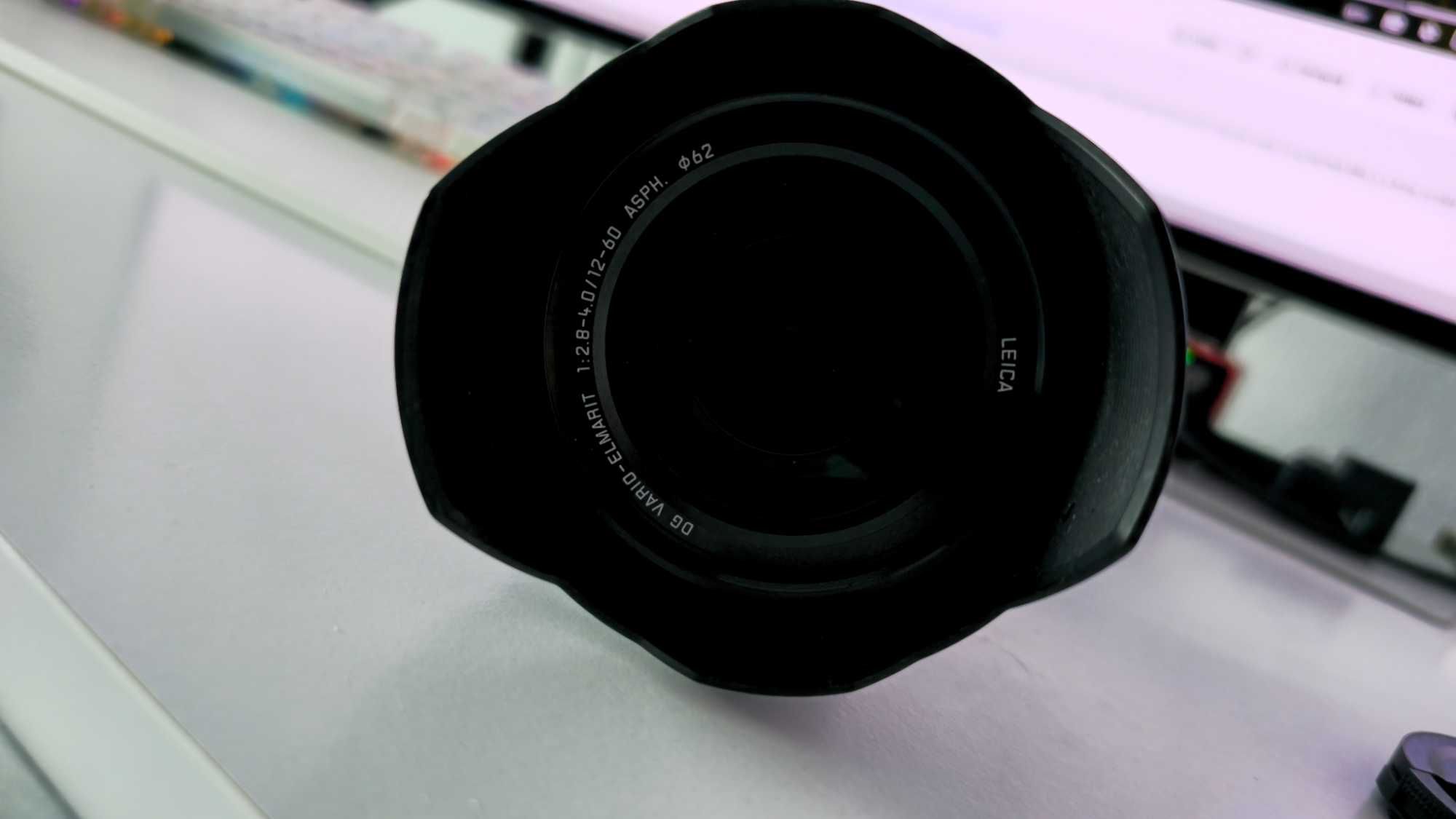 obiektyw Panasonic Leica DG Vario-Elmarit 12-60 mm, raz używany