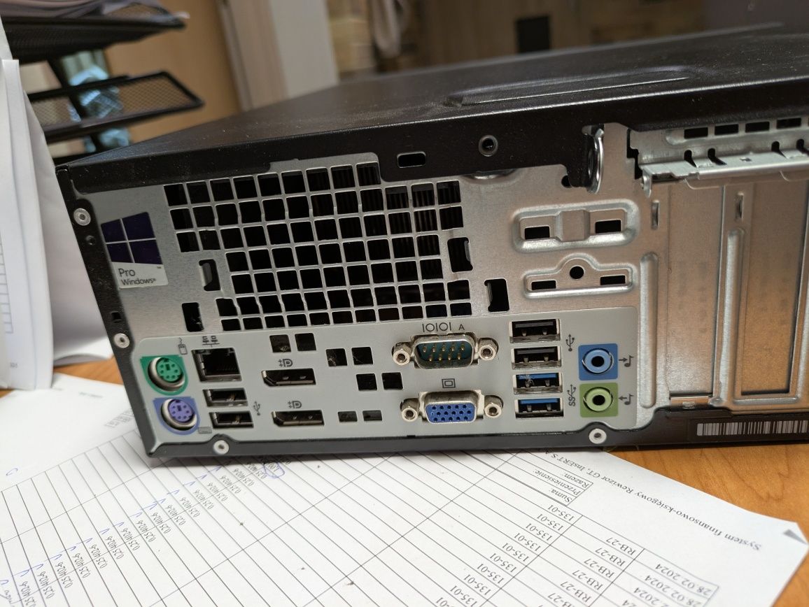 HP EliteDesk 800 G1 SFF – i5 3.3GHz, 8 GB RAM – bez dysku