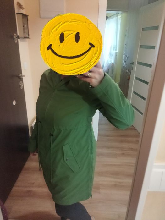 Kurtka ciążowa 40 L z wkładką niemowlęcą