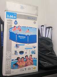 Piscina bestway 3,66 NAO TEM A LONA AZUL