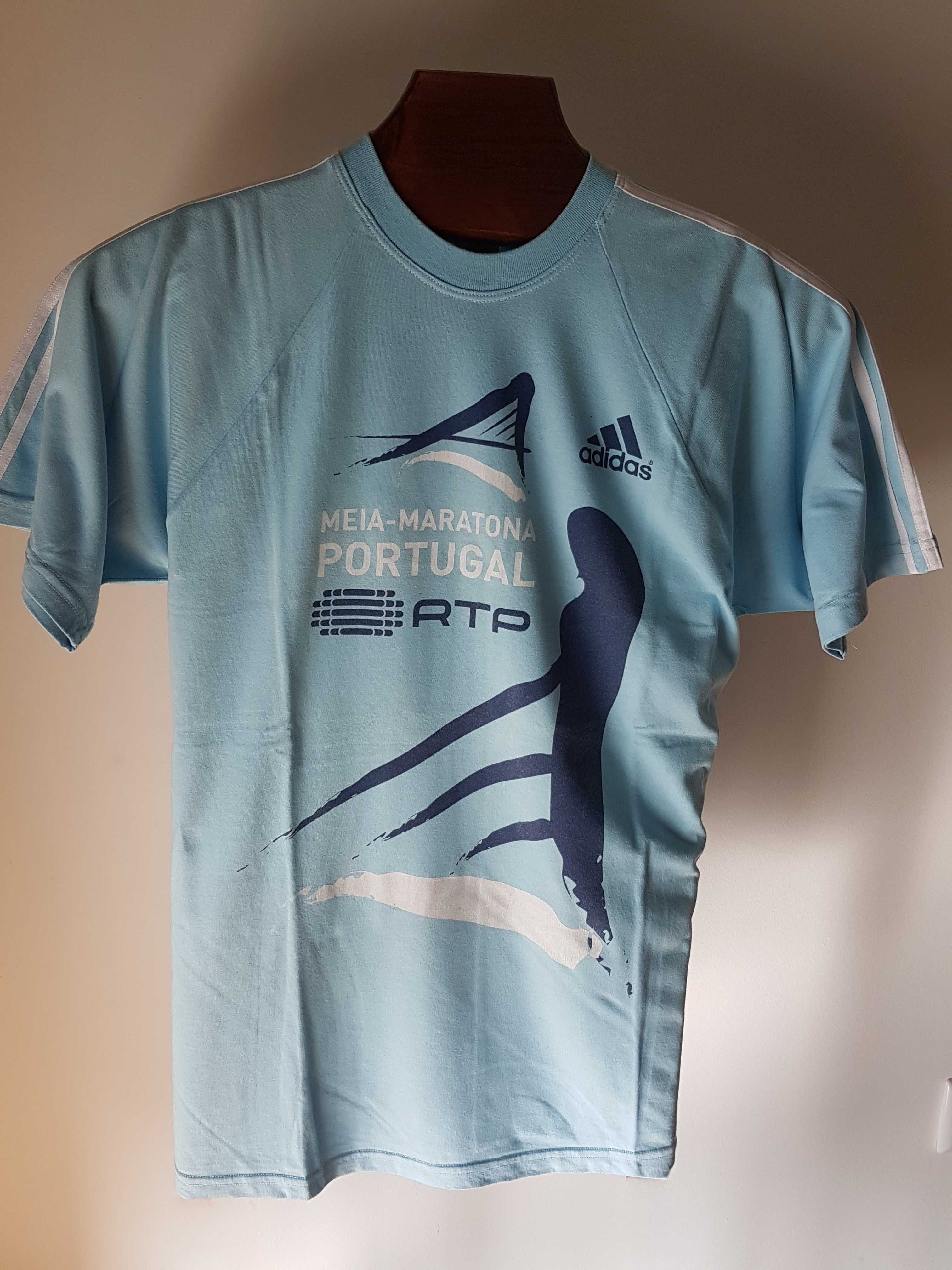 T-Shirt Adidas Meia Maratona Lisboa/Portugal anos Dois Mil a Dois mil