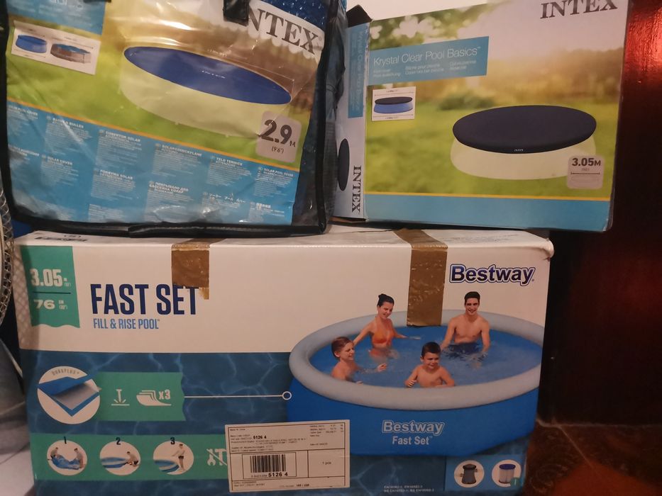 Vendo piscina Insuflavel com 3 diâmetro