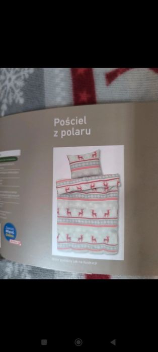 Livarno pościel z polaru świąteczna 200*220