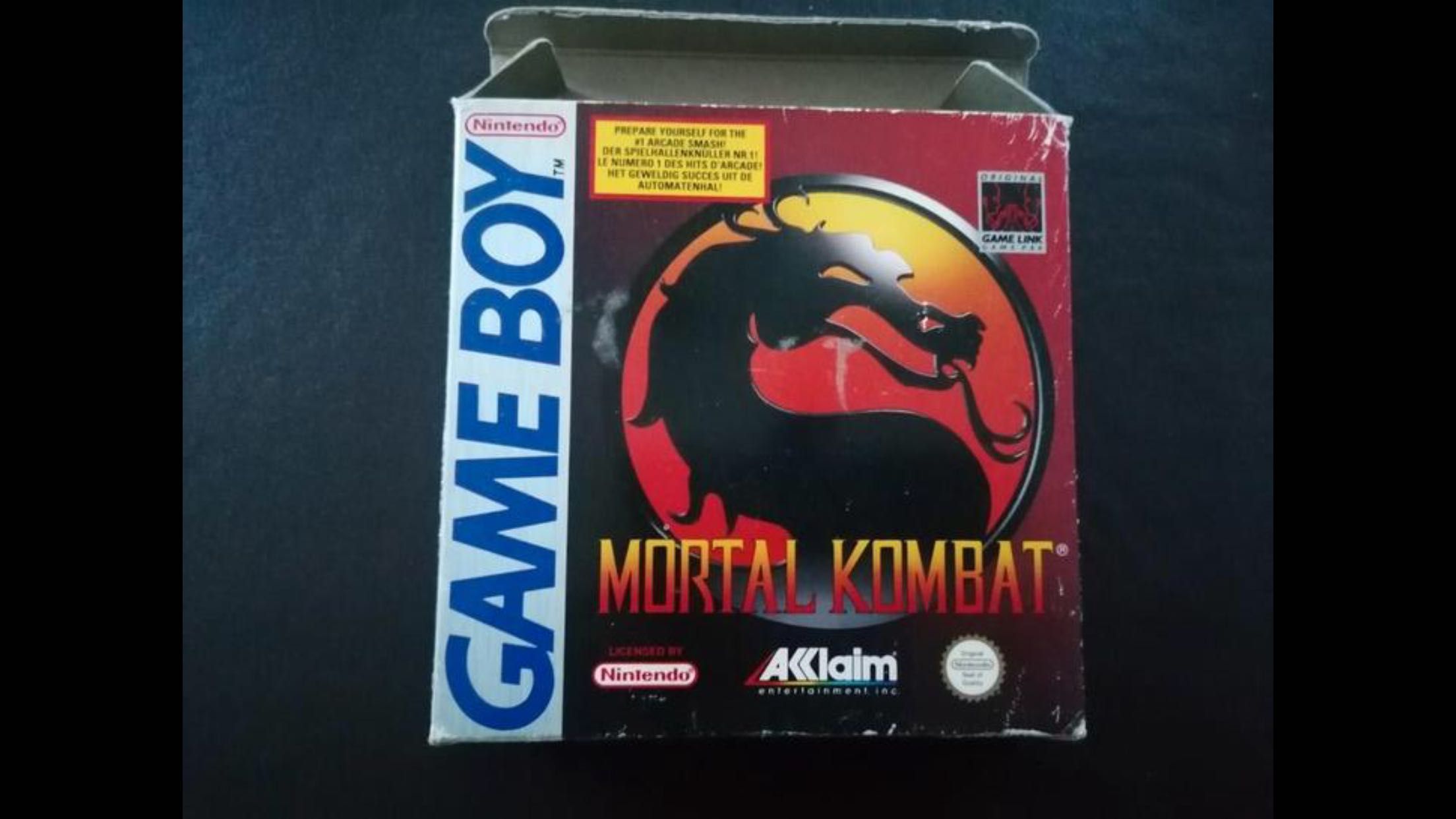 Gra Gameboy Mortal Kombat Game Boy