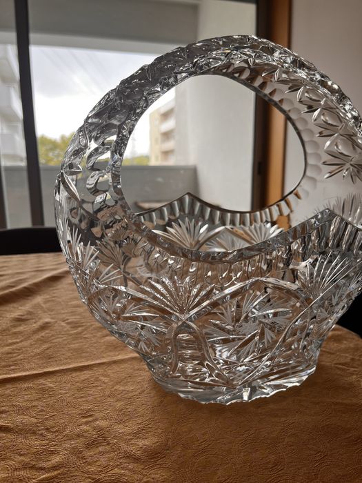 Vendo fruteira de cristal