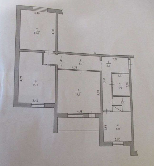 Продаж 3-х кв. по вул. Ярослава Мудрого Бровари