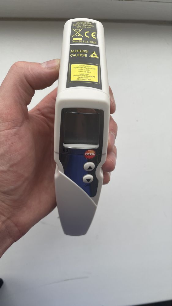 Testo 831 термометр для їжі ( пірометр)