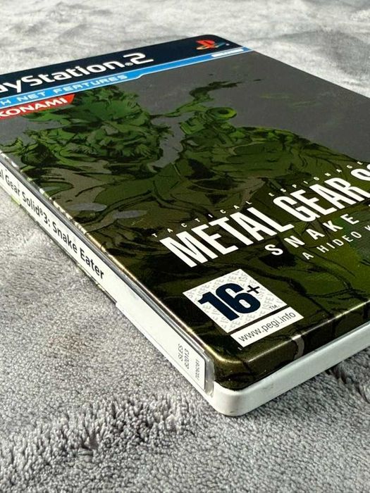 Metal Gear Solid 3 Snake Eater – Limited Metal Edition (PS2) Steelbook