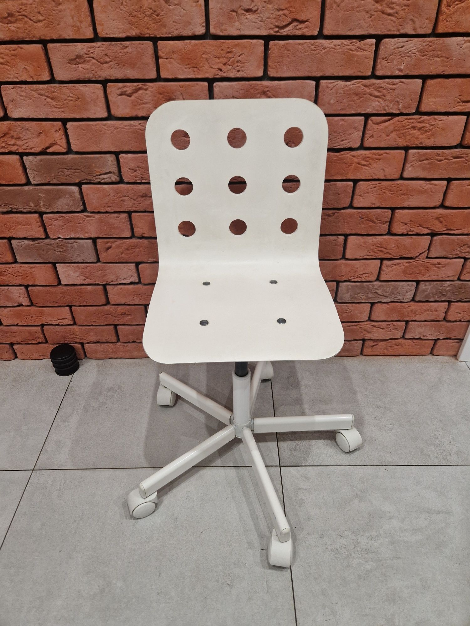 Ikea Jules dziecięce krzesło biurowe biały