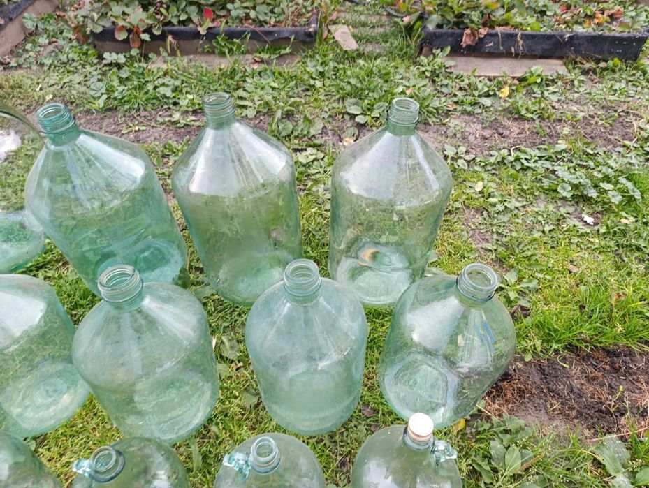 Радянський скляний бутиль 5 10 20 50 л літрів для вина діжка бочка