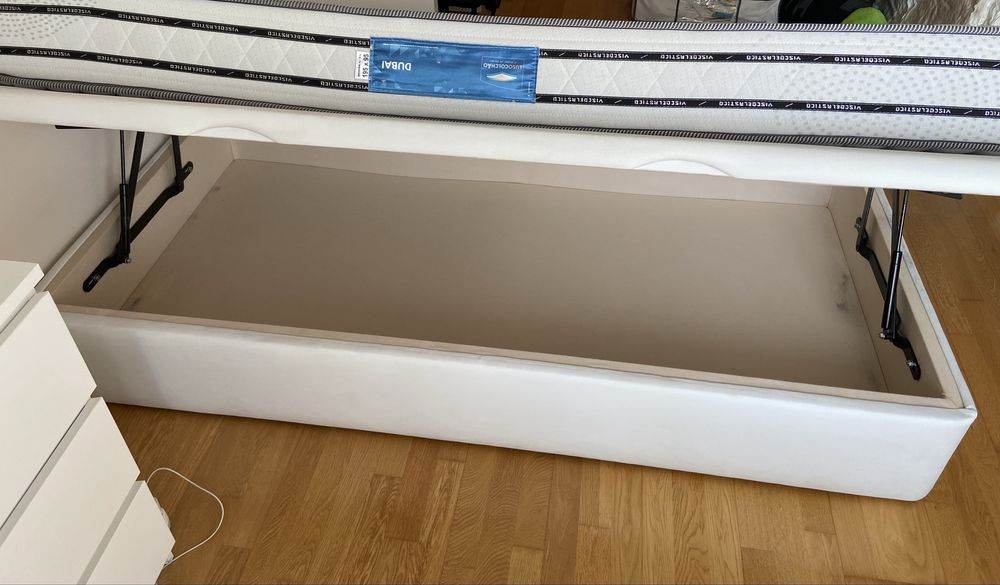 Somier com abertura lateral 195cm x 95cm, marca lusocolchao.