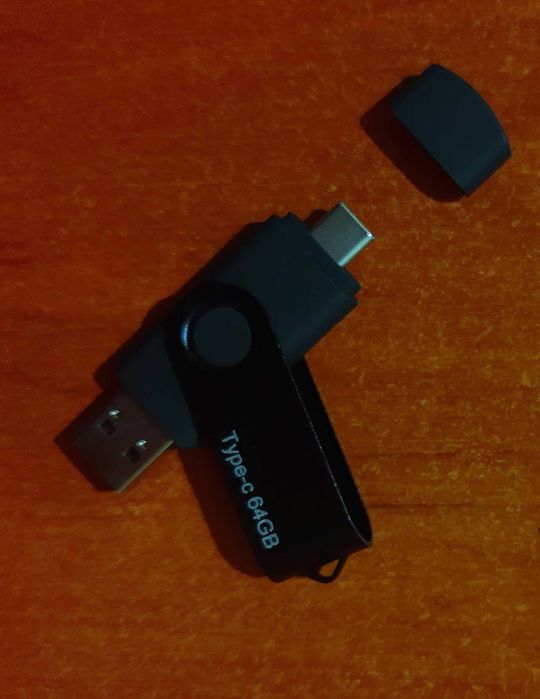 Флешка 64 ГБ флешка для телефона Type-C , micro USB