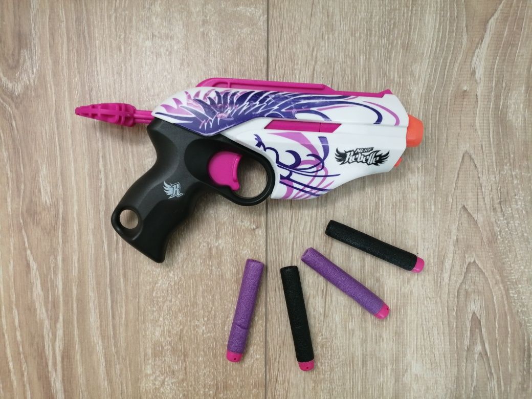 Nerf rebelle pistolet dla dziewczynki