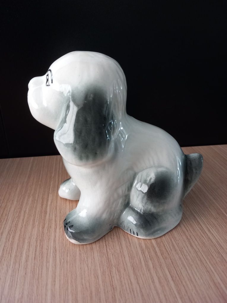 Cão de loiça, vintage.