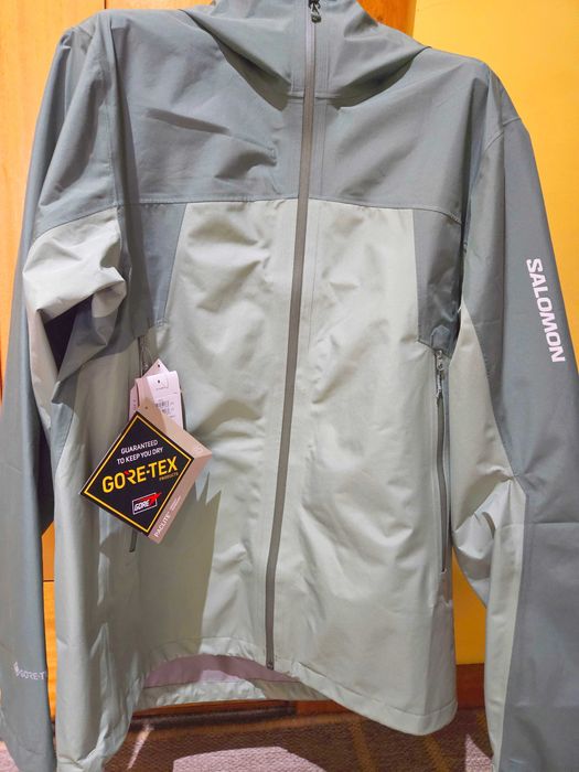 Casaco SALOMON (genuíno) com GORE-TEX para homem NOVO