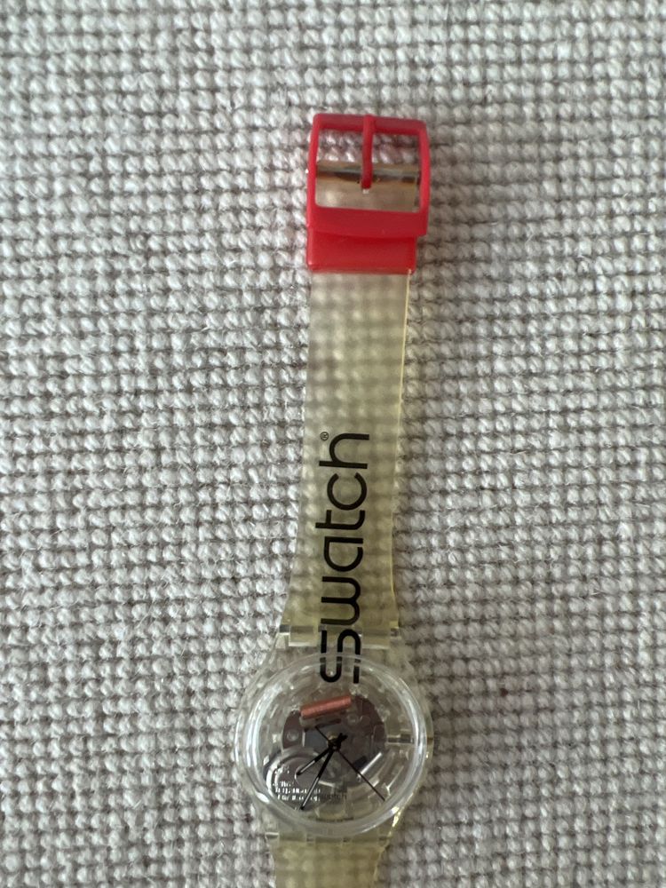 Swatch de coleção transparente.