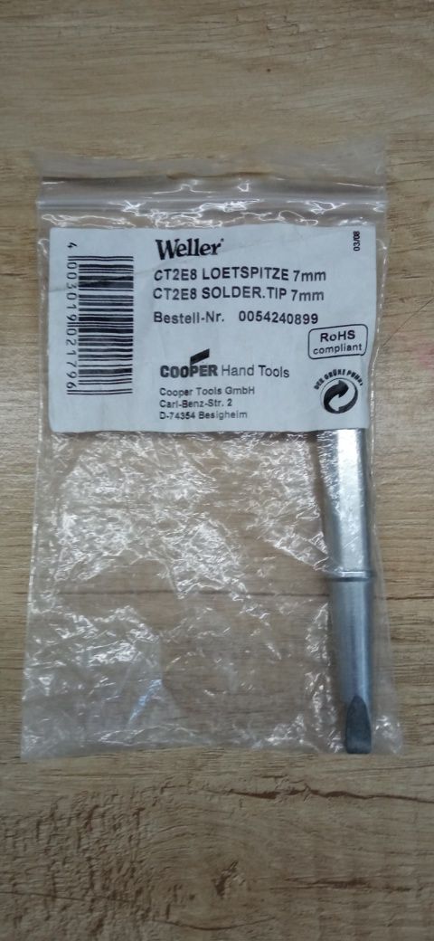 Weller grot do lutowania CT2E8 7mm