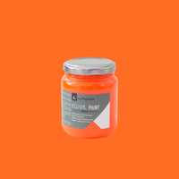 Farba Fluorescencyjna UV 175ml akrylowa Pomarańczo